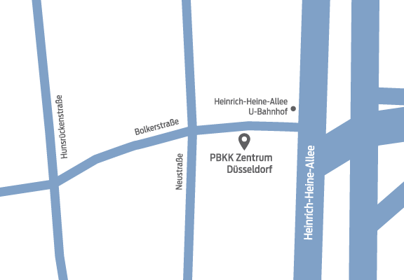 Karte Standort Düsseldorf